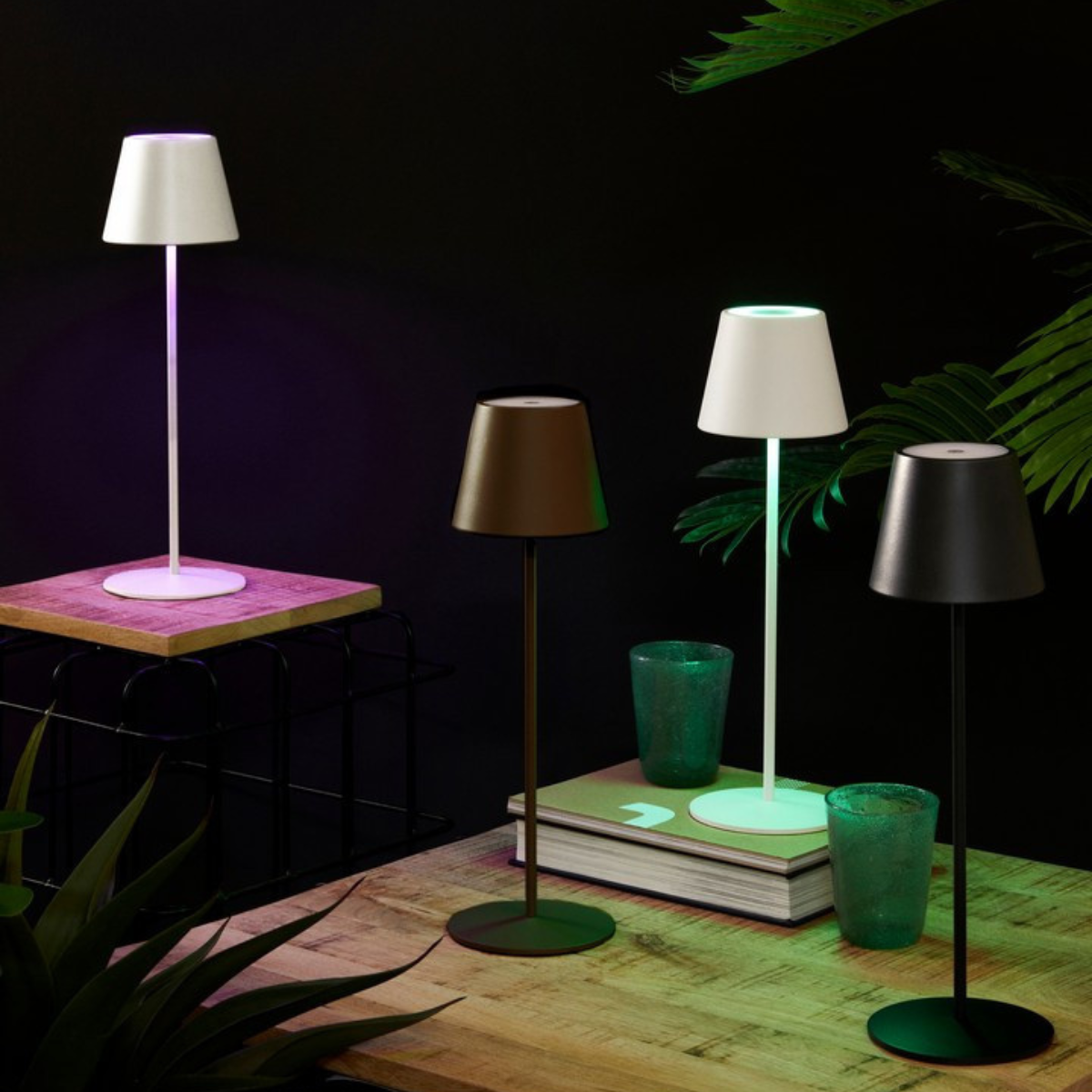 BT ANETTE MULTICOLOR  White modern Indoor table lamp